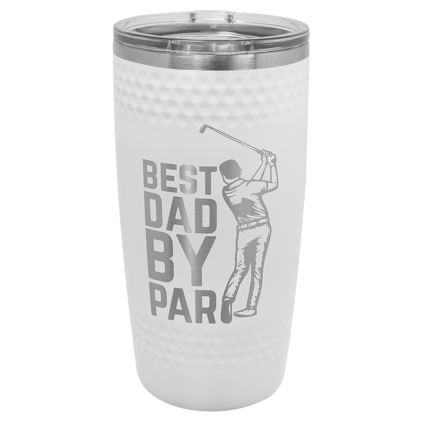 Golf Dimpled Tumbler with Slider Lid, 20oz