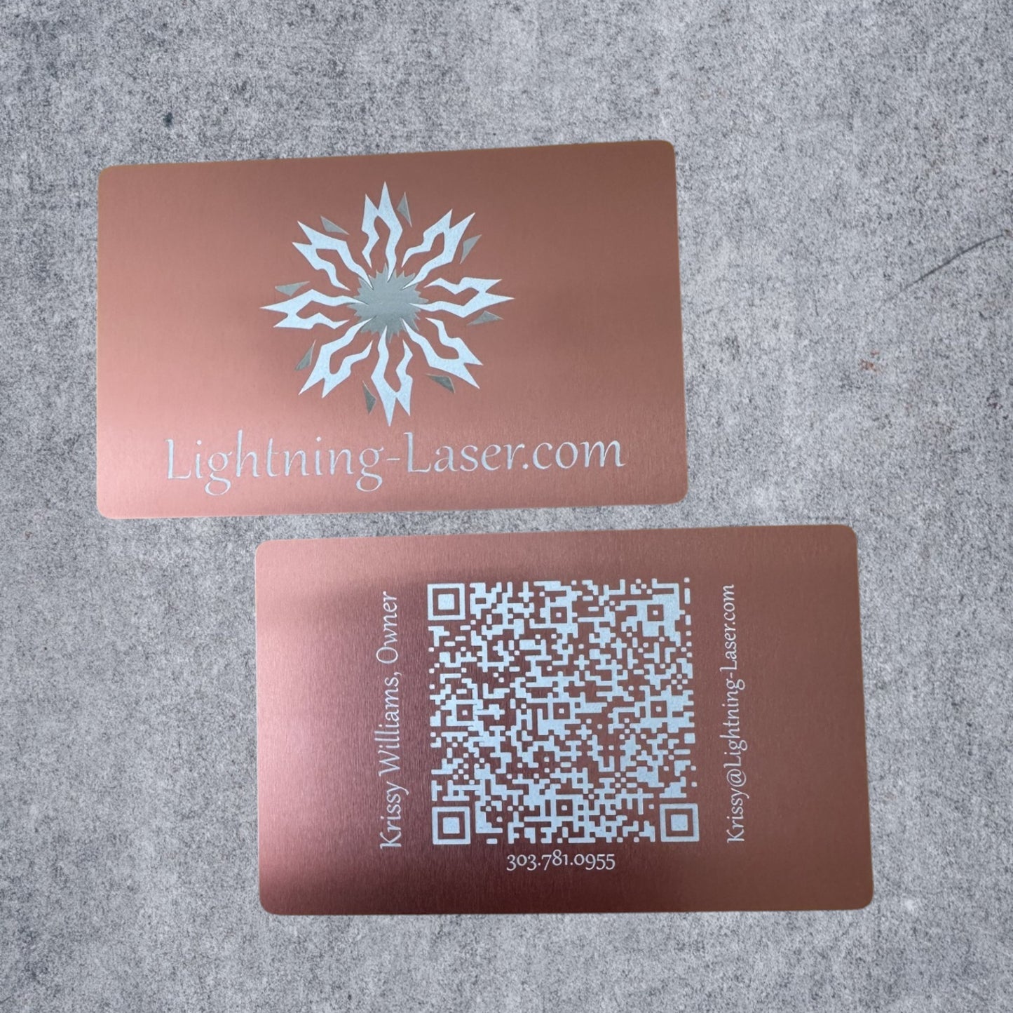 Metal Business Cards