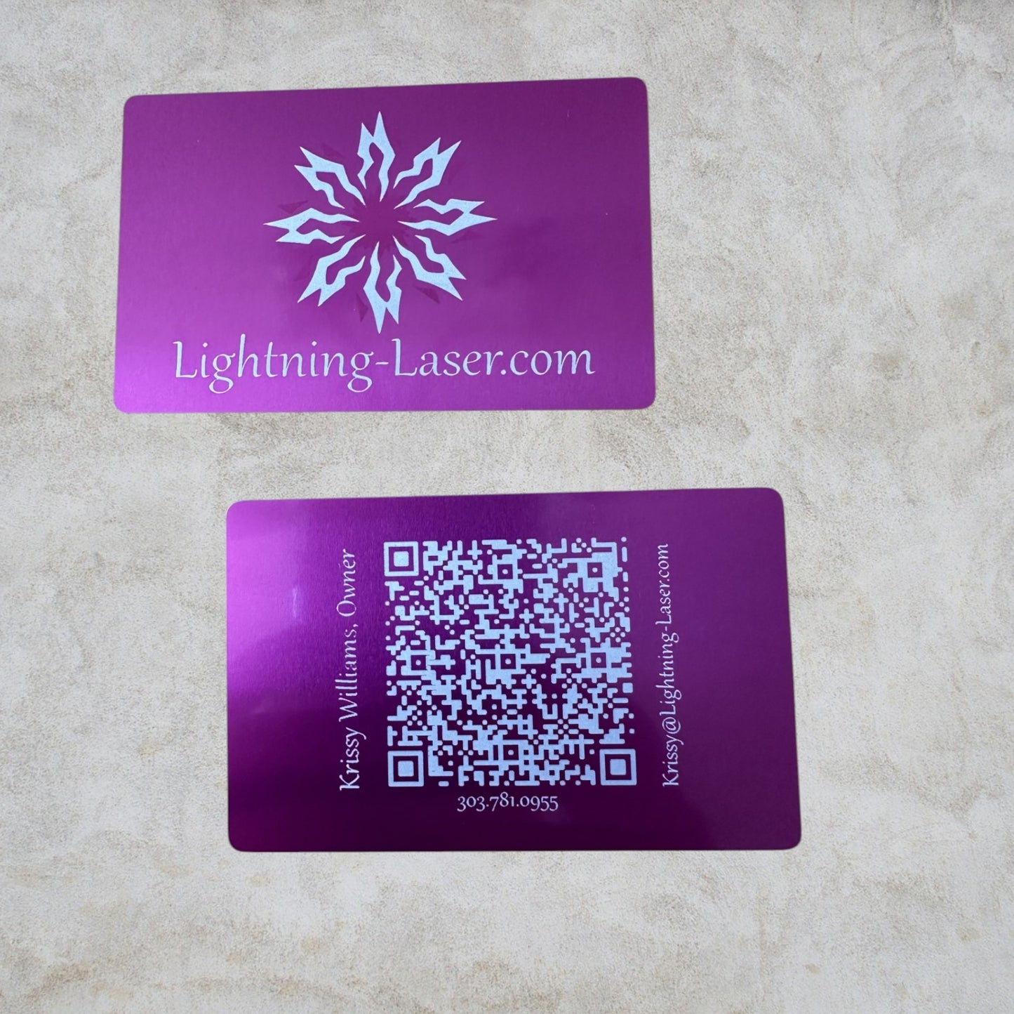 Metal Business Cards