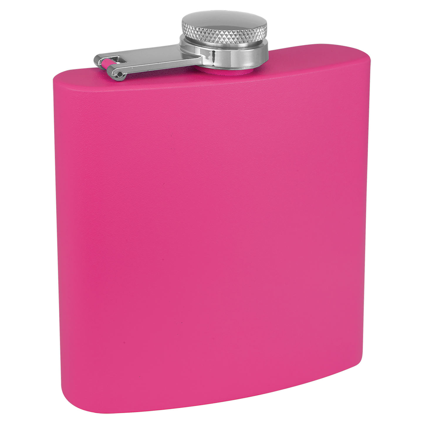 Flasks, 6oz, Powder Coated Stainless Steel