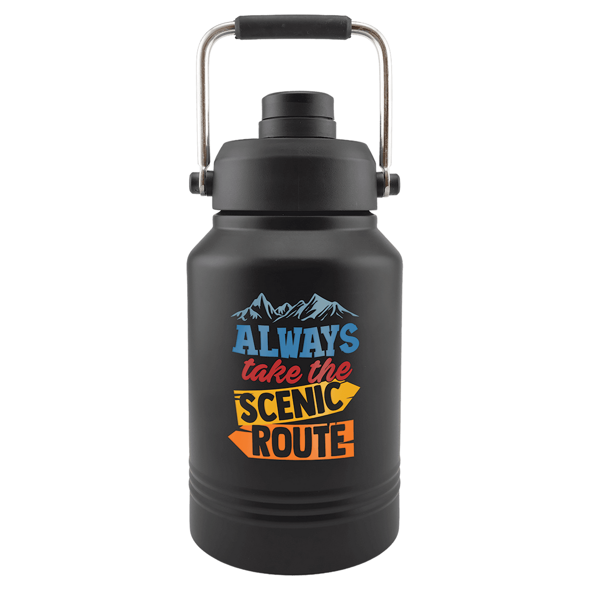 Vacuum Insulated Jug with Chug Lid and Easy Carry Handle, 64oz