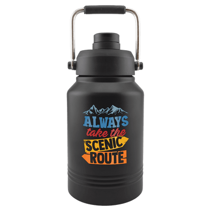Vacuum Insulated Jug with Chug Lid and Easy Carry Handle, 64oz