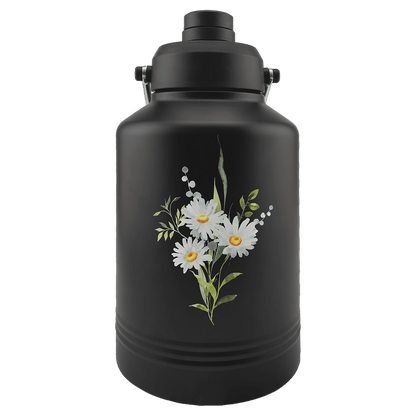 Vacuum Insulated Jug with Chug Lid and Easy Carry Handle, 128oz