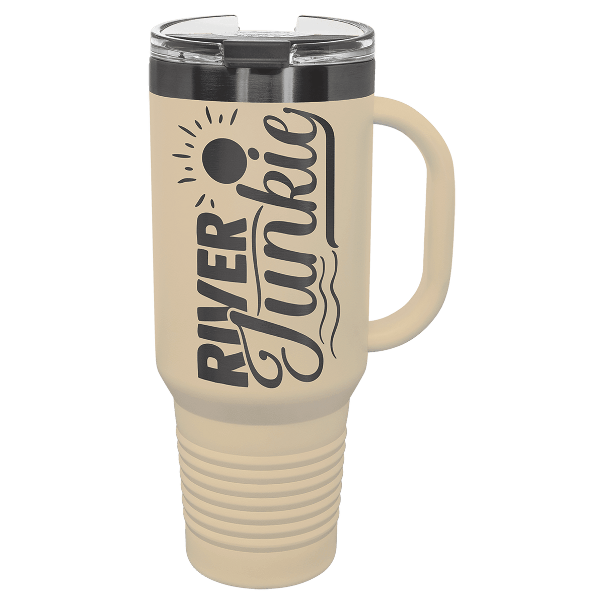 Travel Mug with Handle & Straw, 40oz