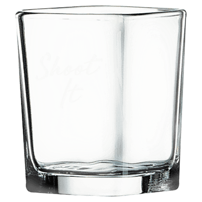 Square Shot Glass, 2 1/4 Oz