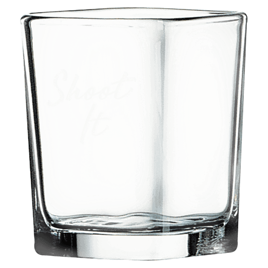 Square Shot Glass, 2 1/4 Oz