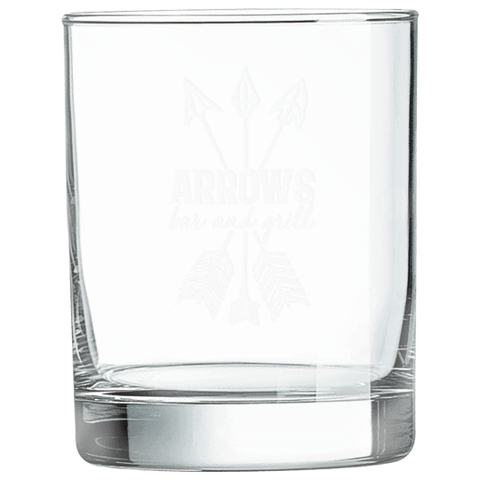 Round Double Old Fashioned Glass, 13 3/4 Oz
