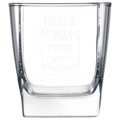 Square On The Rocks Glass, 10.5oz