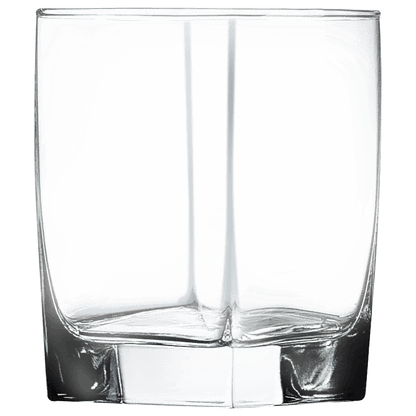 Square Double Old Fashioned Glass, 12 Oz