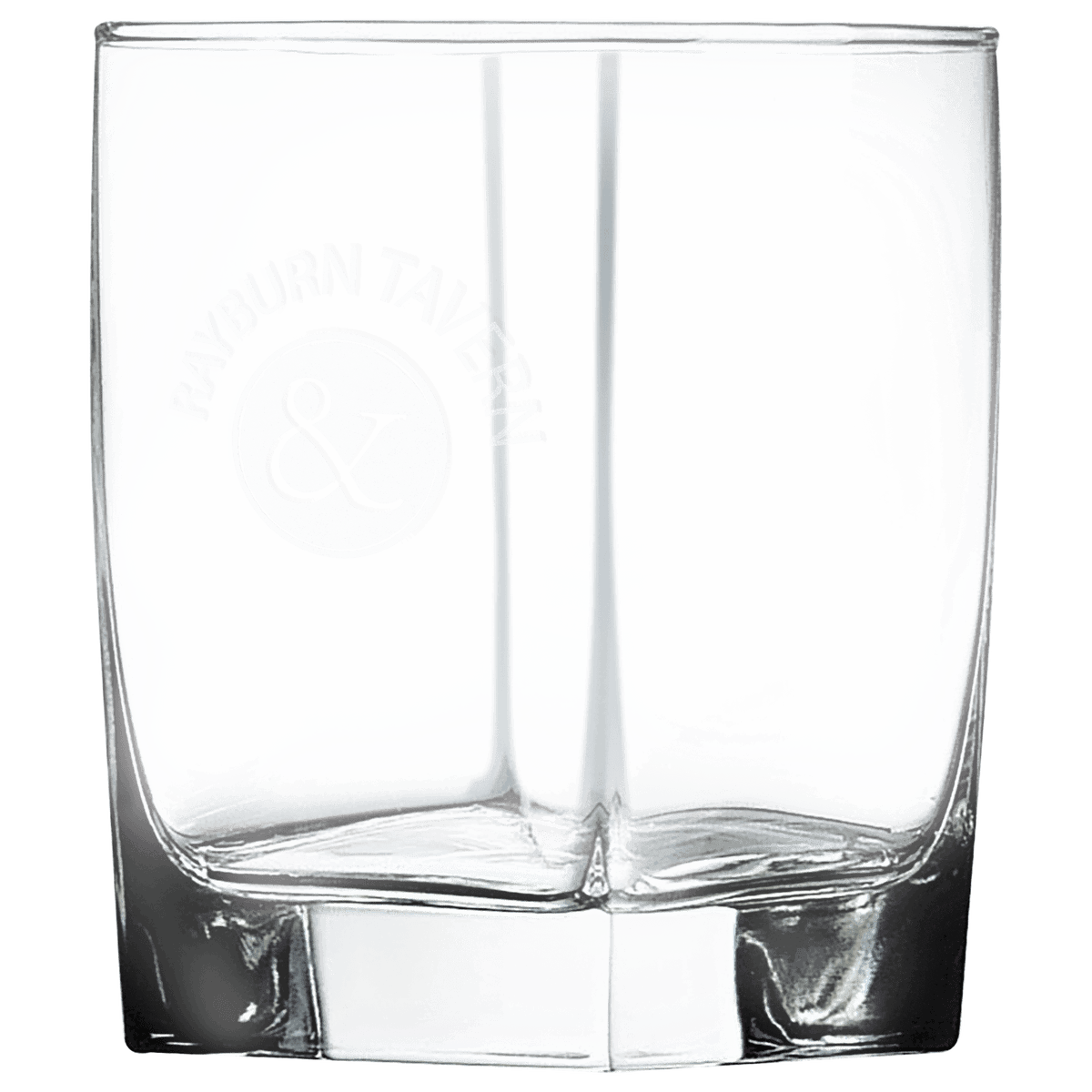 Square Double Old Fashioned Glass, 12 Oz