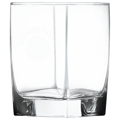 Square Double Old Fashioned Glass, 12 Oz