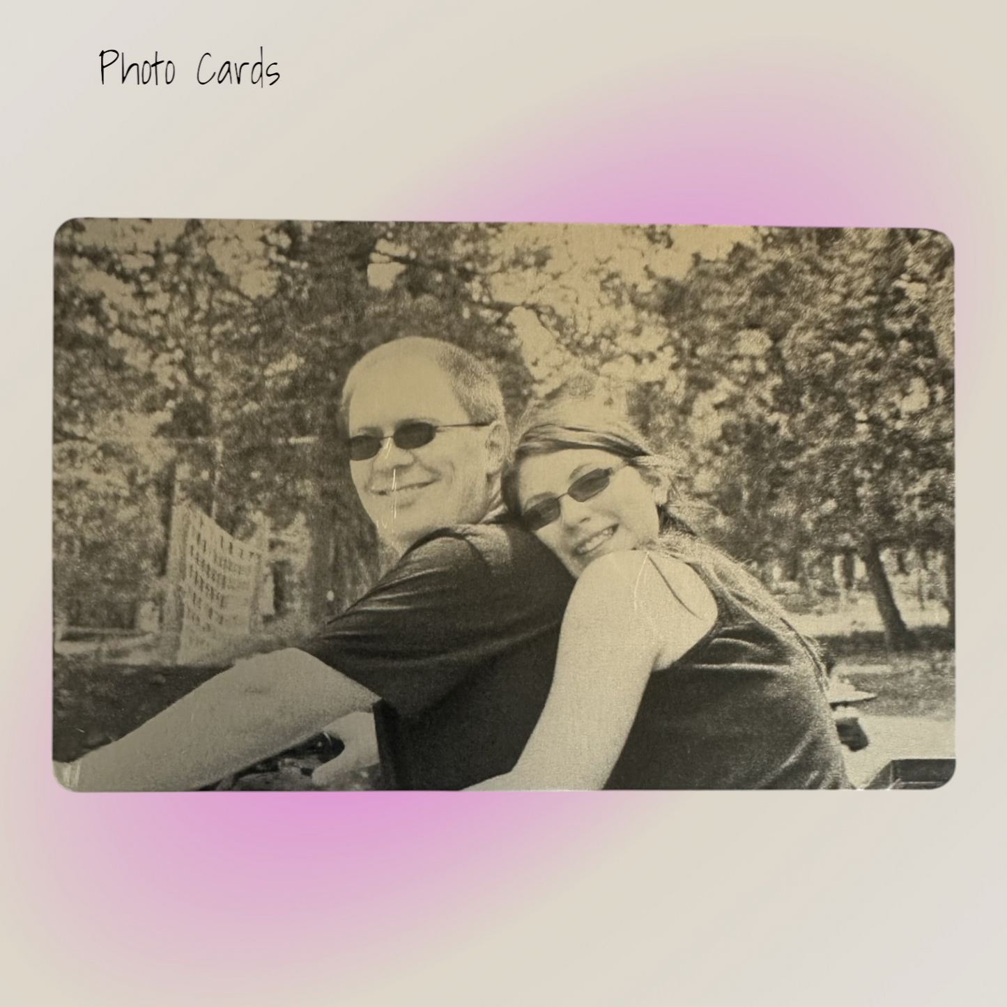 Black and White Photo Cards