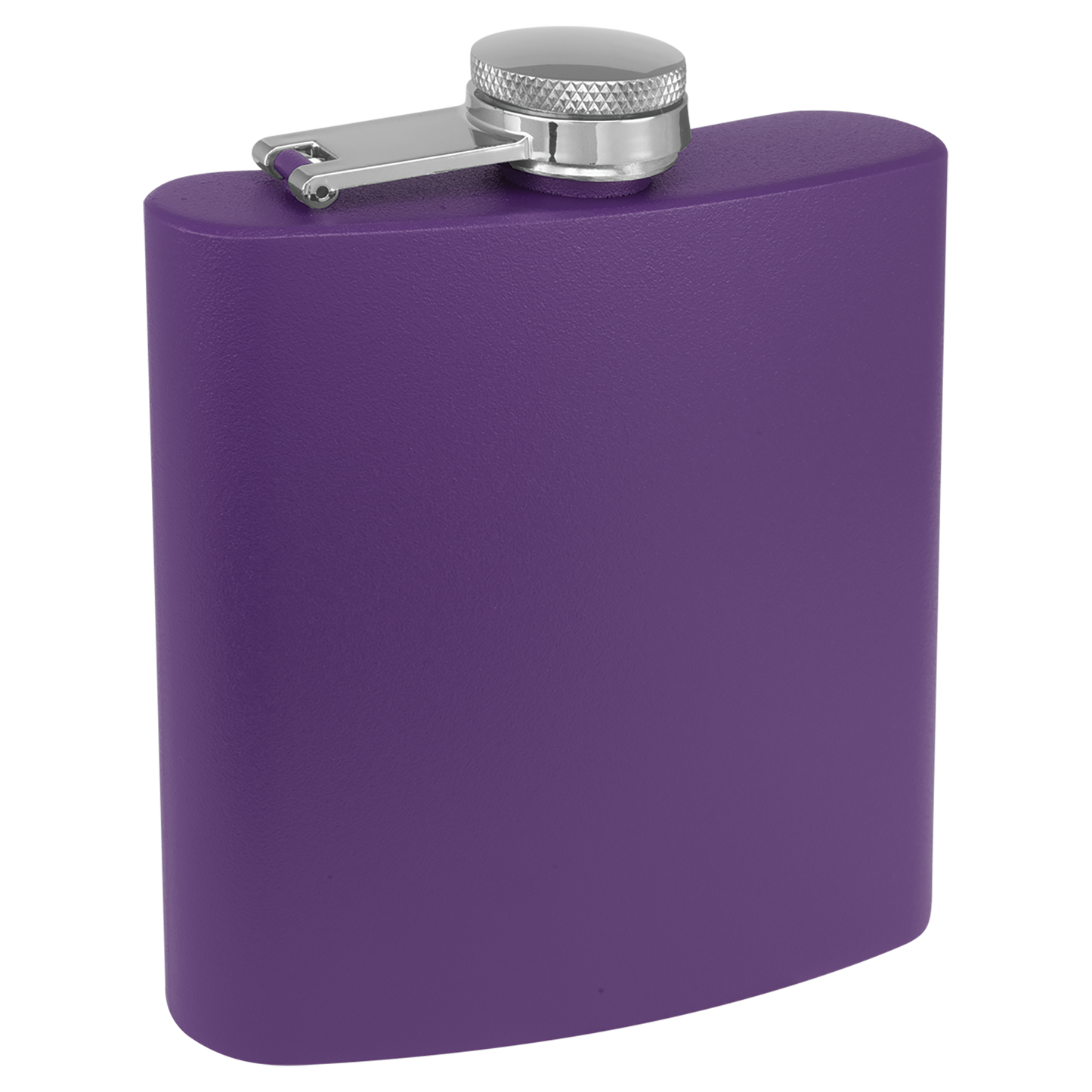 Flasks, 6oz, Powder Coated Stainless Steel