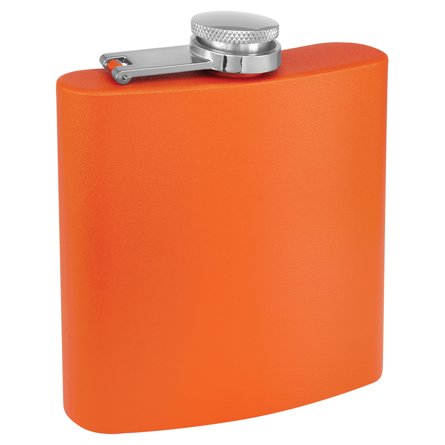 Flasks, 6oz, Powder Coated Stainless Steel