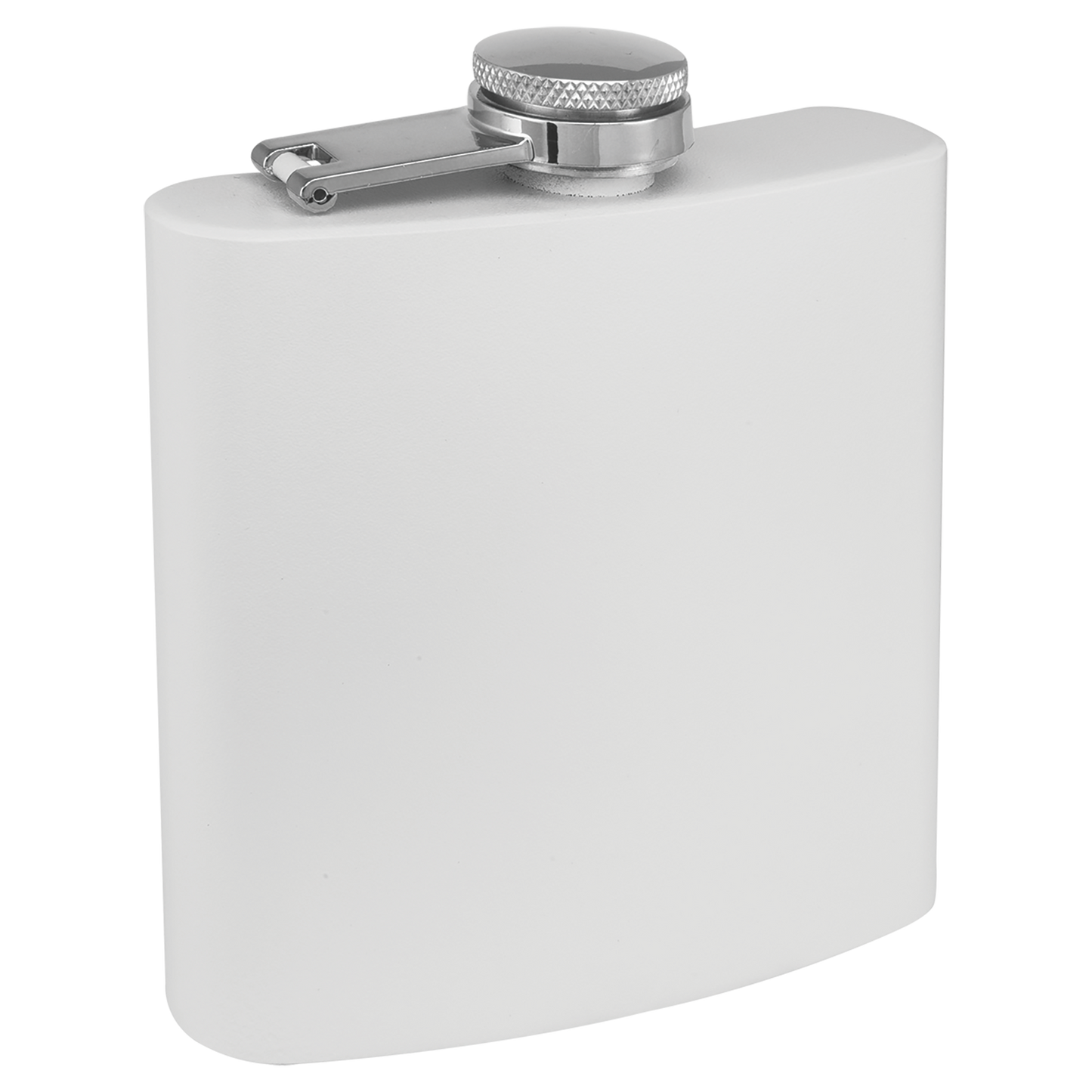 Flasks, 6oz, Powder Coated Stainless Steel