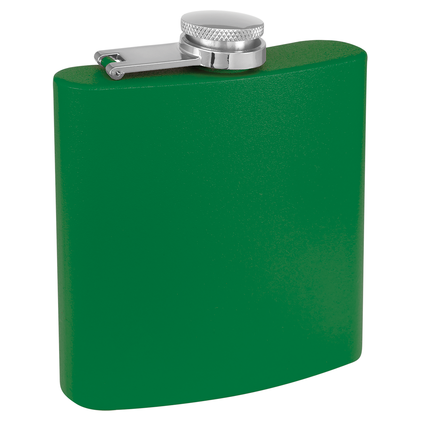 Flasks, 6oz, Powder Coated Stainless Steel