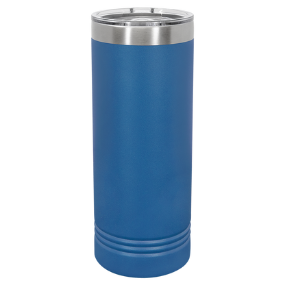 Skinny Tumblers, 22oz with Slider Lid