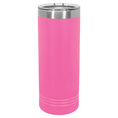 Skinny Tumblers, 22oz with Slider Lid