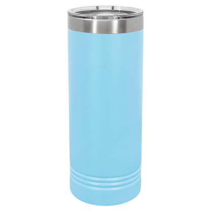 Skinny Tumblers, 22oz with Slider Lid
