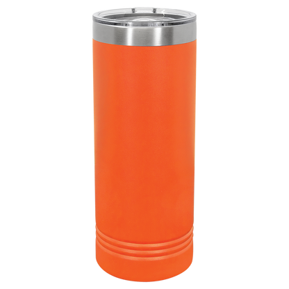 Skinny Tumblers, 22oz with Slider Lid