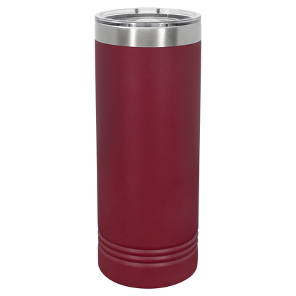 Skinny Tumblers, 22oz with Slider Lid