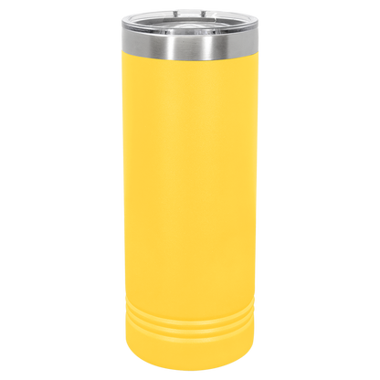 Skinny Tumblers, 22oz with Slider Lid